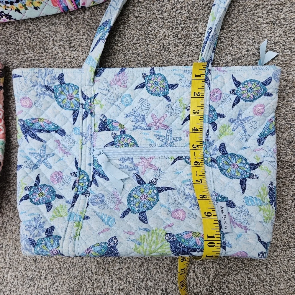 LOT Vera Bradley Tote Bags Turtle Dream Wildflower Paisley Rainforest Lily RARE